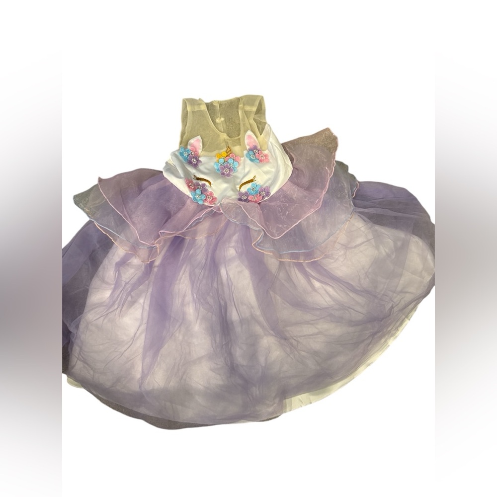 Layered girls dress